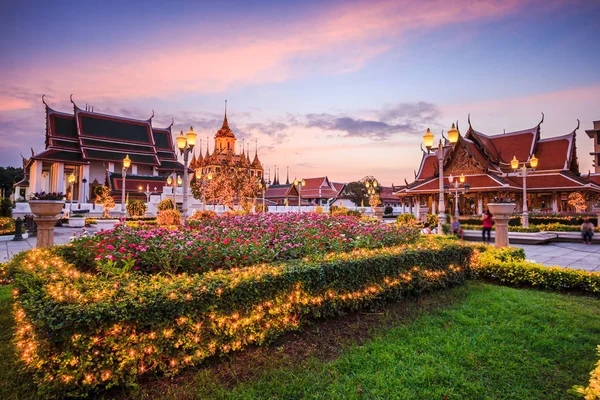 Landmark świątyni Wat Rachanadda — Zdjęcie stockowe