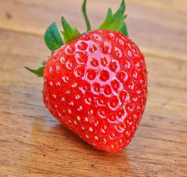 Olgun taze Bahçe çilek 