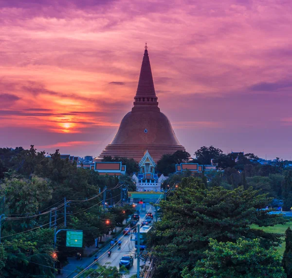 Phra Pathom Chedi — Stockfoto