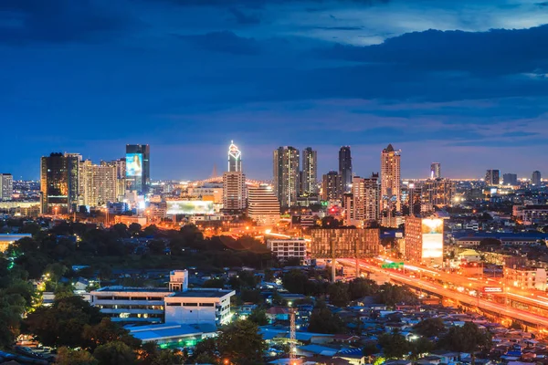 Ciudad de Bangkok Paisaje urbano — Foto de Stock