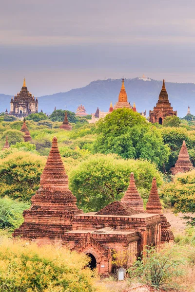 Bagan: - παλιά παγόδα στην πόλη Bagan — Φωτογραφία Αρχείου
