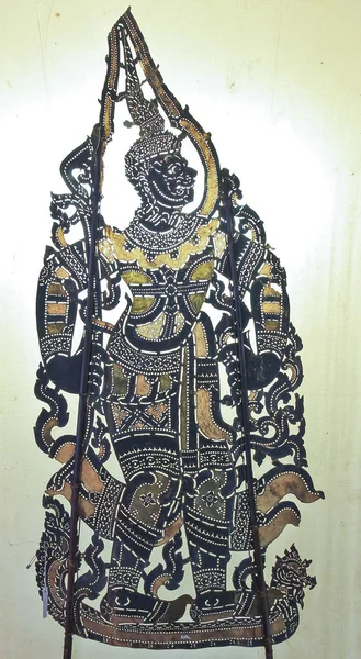 Sombra de padrão tailandês antigo — Fotografia de Stock