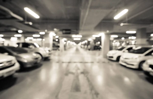 Oskärpa parkeringsplats — Stockfoto
