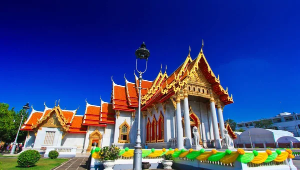 Tempio (Wat Benchamabophit ) — Foto Stock