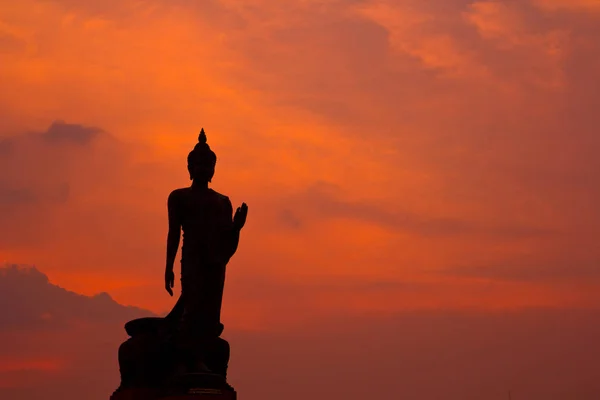 Monumento de Buda antigo — Fotografia de Stock