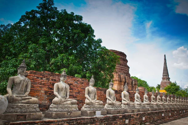 Oude Boeddha monumenten — Stockfoto