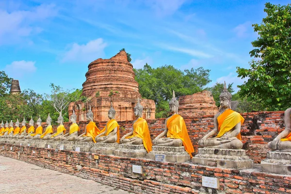Храм Аютхая, Таиланд — стоковое фото