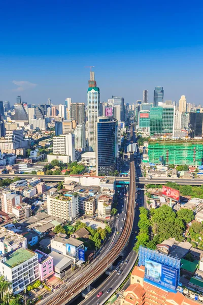 Paisaje urbano de Bangkok en el día — Foto de Stock