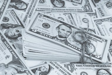 Amerikan dolarları.