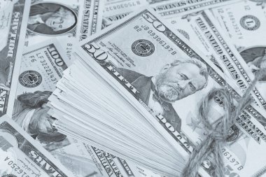 Amerikan dolarları.