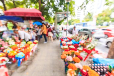 bulanık çiçek pazarı 