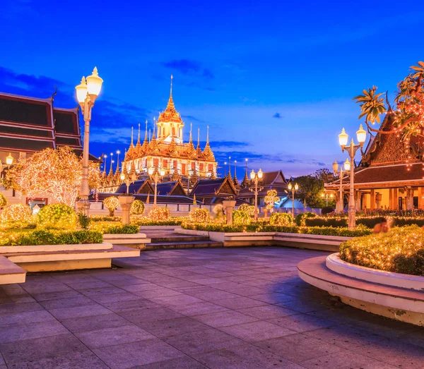 Templo tailandés Wat Rachanadda — Foto de Stock