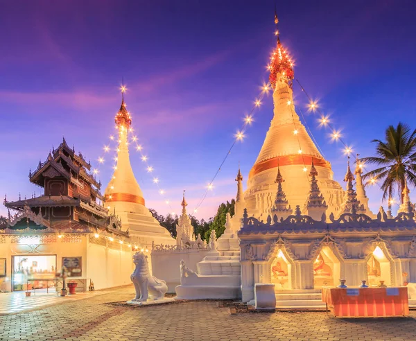 Tempel in Mae Hong Son — Stockfoto