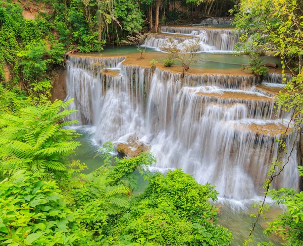 Huay Mae Kamin Waterfall — Stock Photo, Image