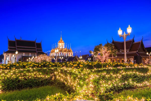 Templo tailandês Wat Rachanadda — Fotografia de Stock