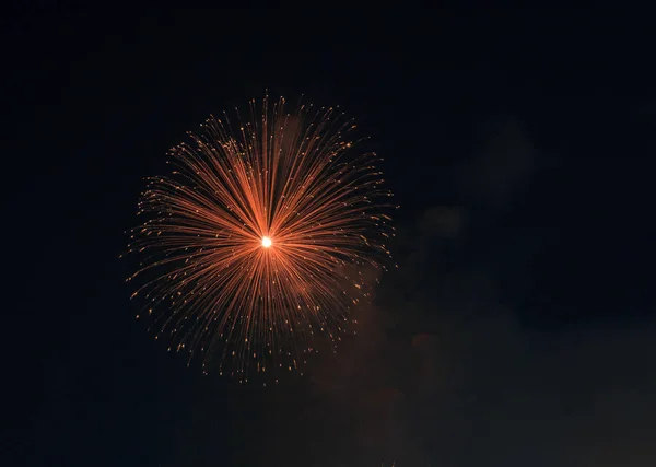 Farbenfrohes Feuerwerk — Stockfoto