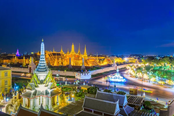 Bangkok stad tempel Rechtenvrije Stockafbeeldingen