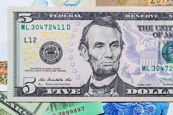 Americké dolarové bankovky Royalty Free Stock Obrázky