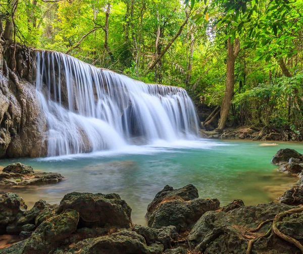 Cachoeira Huay Mae Kamin Fotografias De Stock Royalty-Free