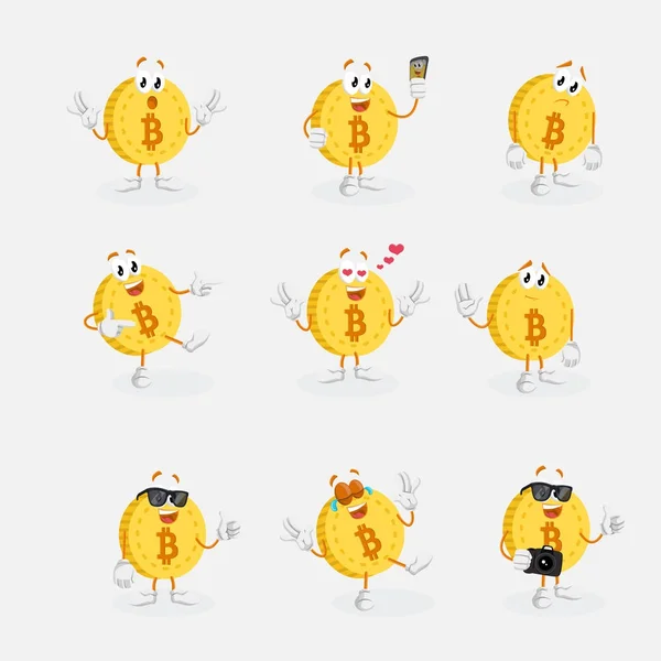 All Set Avocado Mascot — Stock Photo, Image