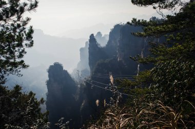 Milli Park Zhangjiajie turist teleferik