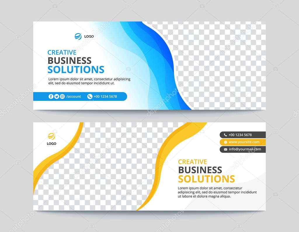 Corporate Business Facebook Cover Banner Design