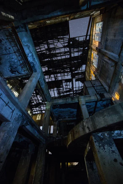 Opuszczona Papiernia Kalety Noc