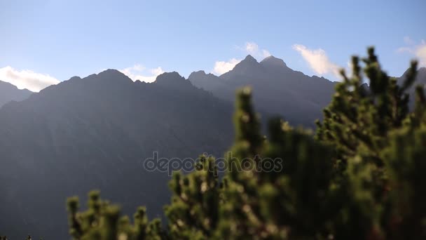 Sentiero Morskie Oko Five Ponds Valley — Video Stock