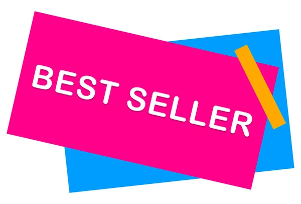 Bestseller Web-Sticker-Taste — Stockfoto