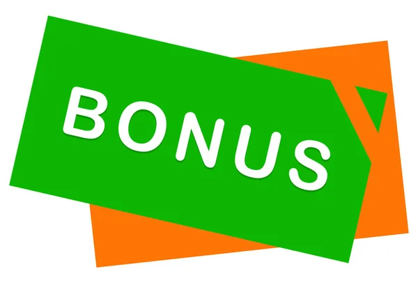 Bonus Web Yapıştırıcı Düğmesi — Stok fotoğraf