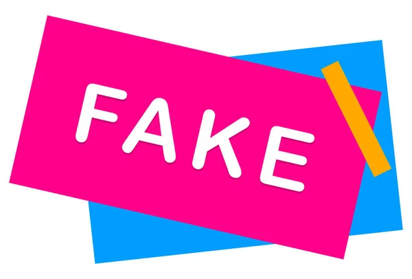 Fake web Sticker Button — Stock Photo, Image