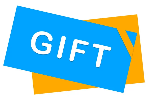 Gift web Sticker Button — Stock Photo, Image