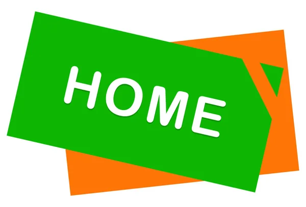 Home web Sticker Button — Stock Photo, Image