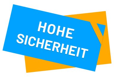 Hohe Sicherheit web Sticker Düğmesi