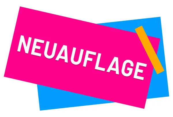 Neuauflage web Sticker Button — Stockfoto