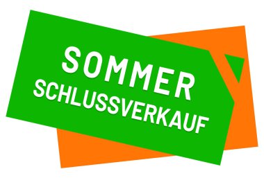  Sommerschlussverkauf web Sticker Düğmesi