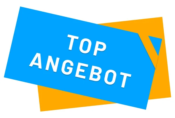 Top Angebot web Sticker Button — Stok fotoğraf