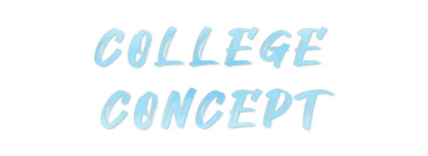 College concept Web sticker knop — Stockfoto