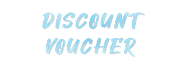 Discount voucher web Sticker Button — Stock Photo, Image