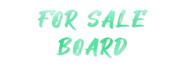 For Sale board web Sticker Button — Stock Photo, Image