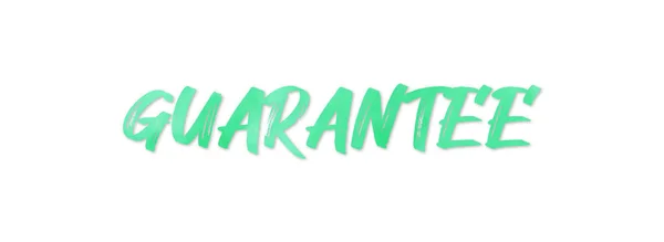 Guarantee web Sticker Button — Stock Photo, Image