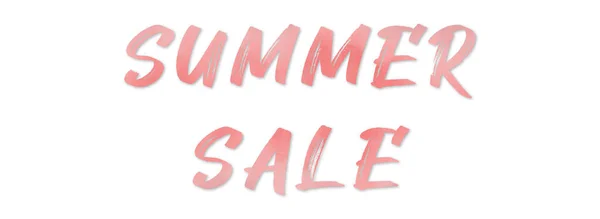Summer sale web Sticker Button — Stock Photo, Image