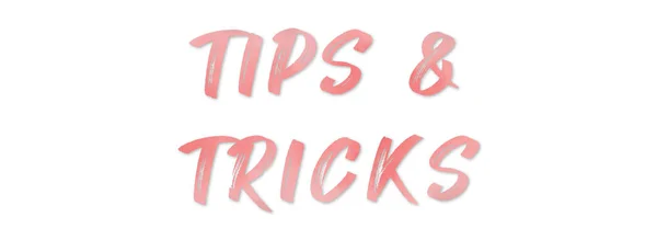 Tips & tricks web Sticker Button — Stock Photo, Image