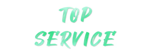 Top Service web — стоковое фото