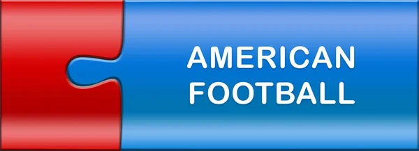 Web Sport Label American Football — Stockfoto