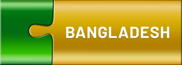 Naklejka web Label Bangladesh — Zdjęcie stockowe