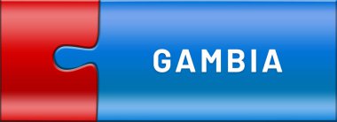  Parlak yapboz parçaları üzerine düğme metni