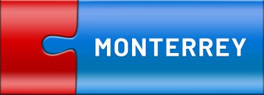  Parlak yapboz parçaları üzerine düğme metni