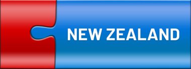  Parlak yapboz parçaları üzerine düğme metni