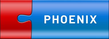  Parlak yapboz parçaları üzerine düğme metni